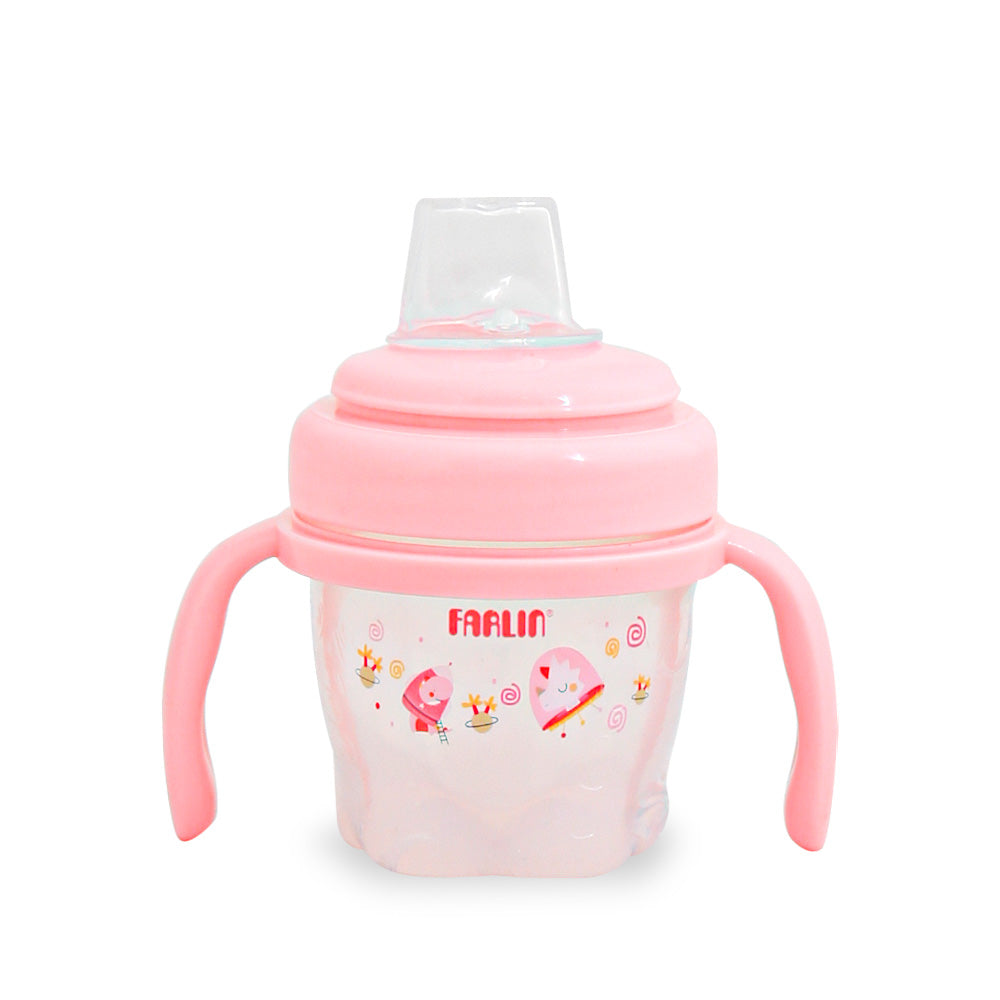 DRINKING CUP STEP 2-SPOUT 120ML-PINK