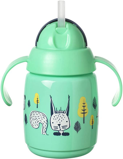TRNR Straw Cup AL IL Green 1X Tommee Tippee 300ML - 447830