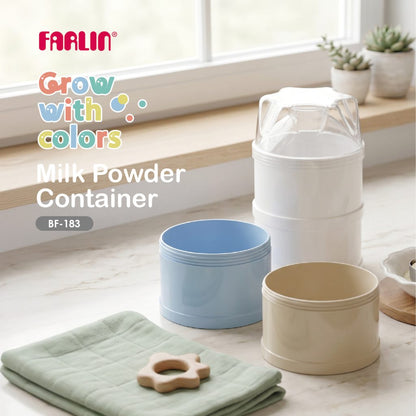 Farlin Milk Container Grow With Colors Blue